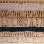 Meu projeto do curso: Introdução ao macramê: criação de um tapete decorativo. Macramé project by Ana Romualdo - 08.02.2020