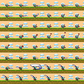 Mi Proyecto del curso: Animación de personajes en pixel art para videojuegos . 2D Animation project by Luis Daniel Víquez - 08.02.2020
