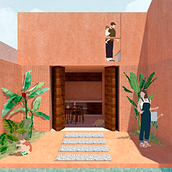 Mi Proyecto del curso: Representación gráfica de proyectos arquitectónicos. Architecture project by Clara Carvalho Beé - 08.03.2020