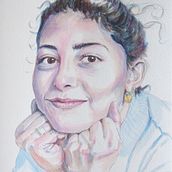 Watercolor portrait #5. Un proyecto de Pintura a la acuarela de Mikko Oksalahti - 03.08.2020