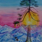 Mi Proyecto del curso: Introducción a la ilustración infantil. Fine Arts, Painting, Watercolor Painting, Narrative, Traditional illustration, Pencil Drawing, Drawing, and Children's Illustration project by mariaserale - 08.03.2020