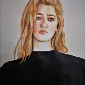 Mi Proyecto del curso: Retrato en acuarela a partir de una fotografía. Portrait Drawing, and Watercolor Painting project by raquel.pg77 - 08.03.2020