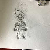 Mi Proyecto del curso: Introducción a la creación de personajes estilo cartoon. Character Design project by adry_olvera - 08.03.2020