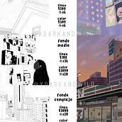 dibujo fondos manga comic webtoon. Un proyecto de Cómic de ____dan - 04.08.2020