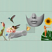 Collage Digital. Collage, and Digital Design project by Benjamin Pavez - 08.04.2020