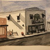 My project in Architectural Sketching with Watercolor and Ink course. Watercolor Painting project by j_pedro1 - 08.04.2020