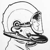 Character Design - Aircraft pilot girl. Fine Arts, Drawing, Ink Illustration, Sketchbook, and Character Design project by Juan Manuel Durán - 08.04.2020