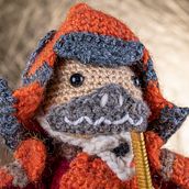 Mi Proyecto del curso: Amigurumi: creación de personajes con ganchillo. Un proyecto de Diseño de juguetes, Diseño de personajes y Tejido de José Luis Solis Durán - 20.07.2020