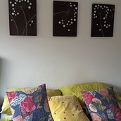 Mi Proyecto del curso: Decoración con cuadros. Decoration project by Martha Borda Gomez - 08.05.2020