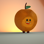 Mi Proyecto del curso: Creación de personajes con ZBrush y Cinema4D. 3D Animation project by Jony Chorén - 08.05.2020