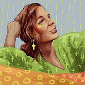 Retratos de cuarentena. Traditional illustration, Digital Illustration, and Digital Painting project by Olga Santisteban Salcines - 04.01.2020