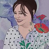 Mi Proyecto del curso: Retrato ilustrado con Procreate. Un progetto di Disegno, Illustrazione tradizionale e Illustrazione digitale di Ayoze Barreto - 05.08.2020