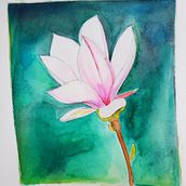 Pinturas. Watercolor Painting project by Joseline Rivera - 08.06.2020