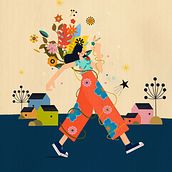 Mi Proyecto del curso de William Santiago: Ilustración flat con Photoshop. Traditional illustration project by Annick Piron - 08.06.2020