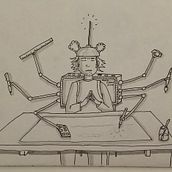 My project in The Art of Sketching: Transform Your Doodles into Art course. Drawing, and Traditional illustration project by amanda_h - 08.27.2020