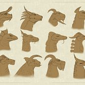 Dragón. Een project van Concept art y 3D-ontwerp van Laura López de la Reina Velacoracho - 06.08.2020