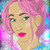 First digital piece I have done. “Blonde”. Un proyecto de Dibujo digital de Jason Linder - 06.08.2020