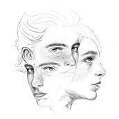Retrato digital. Un proyecto de Bocetado, Creatividad, Dibujo, Dibujo a lápiz, Dibujo anatómico, Dibujo artístico, Dibujo de Retrato, Dibujo digital, Dibujo realista, Diseño digital, Diseño gráfico, Ilustración tradicional, Ilustración digital, Instagram y Pintura digital de macarenagdeamo - 12.08.2020