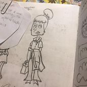 Meu projeto do curso: Introdução à criação de personagens estilo cartoon. Pencil Drawing project by Deise Timas - 08.06.2020