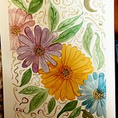 Mi Proyecto del curso: Creación de paletas de color con acuarela. Pintura em aquarela projeto de Evelyn Helguero Rasilla - 07.03.2021