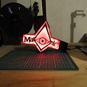 Mi primer proyecto Letrero led . 3D Design project by Daniel Hueitra - 08.07.2020