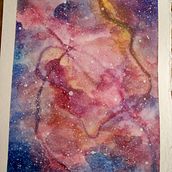 Mi Proyecto del curso: Técnicas modernas de acuarela . Pictură în acuarelă de Julieta Alvarez - 08.07.2020