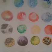 My project in Modern Watercolor Techniques course. Un progetto di Pittura ad acquerello di Brigitte Staples - 07.08.2020