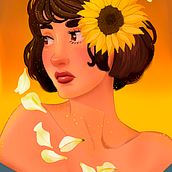 My project in Digital Fantasy Portraits with Photoshop course. Digital Drawing project by Fer Alvarado - 08.07.2020