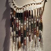 Meu projeto do curso: Macramê: técnica Fiber Emballage. Un progetto di Macramè di Camila Primo Principe - 09.08.2020