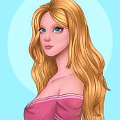 Mi Proyecto del curso: Retrato de personajes femeninos con Procreate. Design digital projeto de dianasp1212 - 07.08.2020