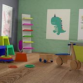 Habitación infantil. Design, 3D Design, Product Design & Industrial Design project by patricia garcia romero - 08.07.2020
