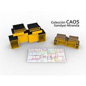 CAOS. Mi Proyecto del curso: Diseño de muebles y objetos para principiantes. Furniture Design, and Making project by Sandyer Miranda - 08.07.2020