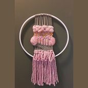 Meu projeto do curso: Introdução ao tramado têxtil. Un projet de Art textile de Lais Sanches - 08.08.2020