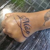 Meu projeto do curso: Tatuagem para principiantes. Calligraph, and Comic project by Felippe Lopes - 08.08.2020