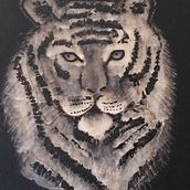 Tigre con lejía Nuevo proyecto. Fine Arts project by acuevas123 - 08.08.2020