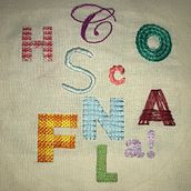 Mi Proyecto del curso: Letras bordadas: el hilo como herramienta gráfica. Embroider project by amemtz_26 - 08.09.2020