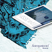 Branding & Web Design Project for Hampstead Boutique Hotel Boracay. Br, ing & Identit project by Kyleen Sayas - 08.01.2017
