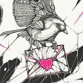 No Love / Print. Digital Drawing, Traditional illustration, and Screen Printing project by Edgar Islas - 11.15.2020