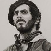 Mi Proyecto del curso: Retrato realista con lápiz de grafito pizarro. Pencil Drawing, Figure Drawing, and Portrait Drawing project by www_mr_cossio - 08.09.2020
