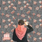 Flower pattern. Pattern Design project by Kholoud Jaradh - 08.10.2020