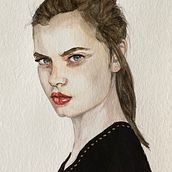 Llámame Coco. Un projet de Dessin de portrait , et Aquarelle de Eva María Marcos - 10.08.2020