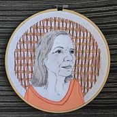 Minha querida mãe.. Embroider project by Rosiana Siqueira - 08.10.2020