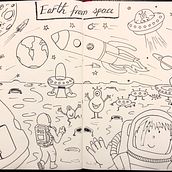 My project in The Art of Sketching: Transform Your Doodles into Art course Ein Projekt aus dem Bereich Kinderillustration und Traditionelle Illustration von cristiortega - 10.08.2020