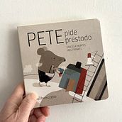 Pete busca llave / Pete pide prestado. Traditional illustration, and Children's Illustration project by Yael Frankel - 08.10.2020