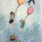 My project in Artistic Illustration: Draw from Your Imagination course Ein Projekt aus dem Bereich Malerei mit Acr, l, Zeichnung und Traditionelle Illustration von Mary Malm - 13.08.2020