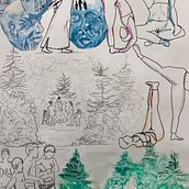 Mi Proyecto del curso: Dibujo para principiantes nivel -1 @michelle_lasso. Traditional illustration, Drawing, and Watercolor Painting project by lamichellasso - 08.11.2020