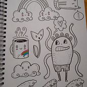 My project in Drawing for Beginners Level -1 course. Desenho, Sketchbook e Ilustração tradicional projeto de Tara Vodopich - 11.08.2020