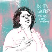 Berta Cáceres. Drawing, Portrait Drawing, Traditional illustration, and Digital Illustration project by Marina Muñoz García - 03.11.2019