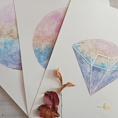 Mi Proyecto Final: Técnicas modernas de acuarela. Lo he disfrutado mucho!. Watercolor Painting project by Karen Noack - 08.11.2020