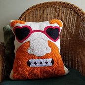 Mi Proyecto del curso: Bordado XL con aguja mágica. Un proyecto de Bordado, Costura, Creatividad y Diseño de Dalia PH - 11.08.2020